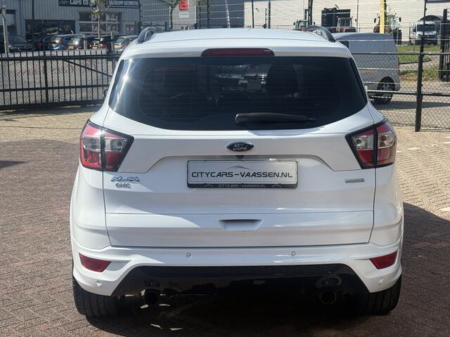 Ford KUGA 2.0 4x4 automaat ST Line 243 pk apple carplay camera climate ctr cruise ctr lmv 19 inch elktr trekhaak half leder/alcantara keyless entry dealer onderhouden