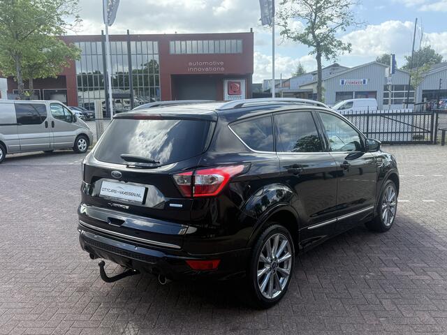 Ford KUGA 1.5 EcoBoost Vignale awd automaat 176 pk full options panoramadak navi camera climate ctr cruise ctr xenon led afn trekhaak lmv 19 inch 1e eigenaar dealer onderhouden