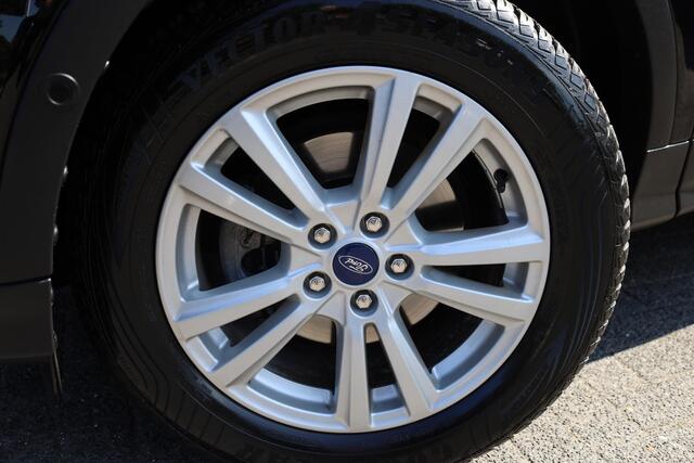 Ford KUGA 1.5 EcoBoost Titanium TREKHAAK-ELEC HALF-LEER STUUR/RUIT/STOEL/VERW. CARPLAY NAVI CLIMA CRUISE VOICE 2xPDC 17''LMV