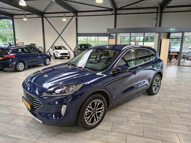 Ford KUGA 2.5 PHEV 225 pk Titanium X | Trekhaak | Winter Pack | B&O | Adapt. cruise | Camera | 18" | LED | 100% dealer ondeh.