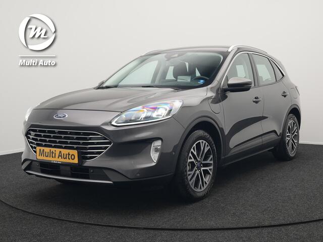 Ford KUGA 2.5 Titanium Plug in Hybride 225pk Dealer O.H PHEV | Trekhaak Af Fabriek | Head up | Adaptive cruise | Keyless | Park assist | Sportstoelen Verwarmd | Apple Carplay | Navigatie | Virtual | DAB |