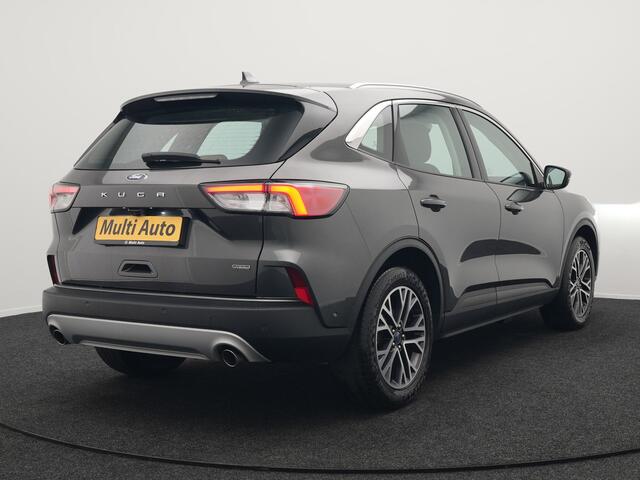 Ford KUGA 2.5 Titanium Plug in Hybride 225pk Dealer O.H PHEV | Trekhaak Af Fabriek | Head up | Adaptive cruise | Keyless | Park assist | Sportstoelen Verwarmd | Apple Carplay | Navigatie | Virtual | DAB |