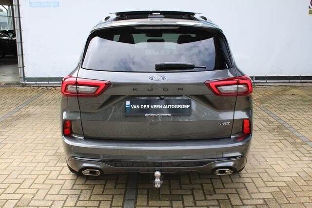 Ford KUGA 2.5 PHEV ST-Line X | Panorama dak | Elektrisch wegklapbare trekhaak | 360* Camera | Bang & Olufsen Audiosysteem | Head-Up Display | Keyless GO | Stoel/stuurverwarming | Elektrische kofferbakklep | Elektrisch verstelb. bestuurdersstoel met memory | Achterb