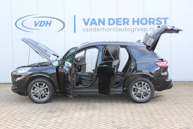 Ford KUGA 2.5-225pk Plug-in Hybrid ST-Line X. Hybride rijden voor een reële prijs ! Adaptive Cruise Control, Stoel-, stuur- en voorraamverwarming, Climate Control, Metallic lak, Camera v+a, Elektr. achterklep, Side- en lane assist etc.