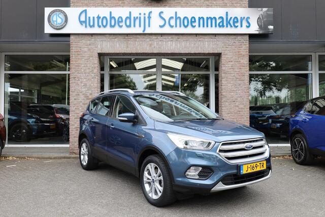 Ford KUGA 1.5 EcoBoost Titanium TREKHAAK STUUR/RUIT/STOELVERWARMING 2xPDC HALFLEER PARKASSIST 17"LMV ENZ!