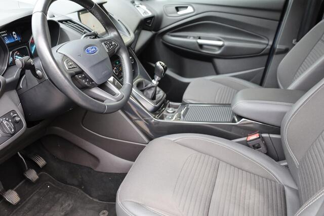 Ford KUGA 1.5 EcoBoost Titanium TREKHAAK STUUR/RUIT/STOELVERWARMING 2xPDC HALFLEER PARKASSIST 17"LMV ENZ!