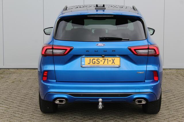 Ford KUGA 2.5-243pk PHEV ST-Line X. 2100kg trekgewicht ! Nieuw Model ! Elektr. verstelb. AGR stoelen voor, Stoel-, stuur-, voorraam- en achterbank verwarming, Elektr. panorama/schuif-kanteldak , Trekhaak wegklapbaar,