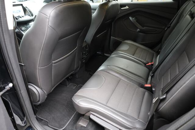 Ford KUGA 1.5 Titanium TREKHAAK HALFLEER CAMERA STOEL/RUITVERW. ELEC-KLEP NAVI CRUISE CLIMA DAB NAP 2XPDC 17''LMV