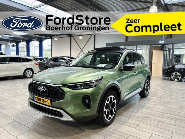 Ford KUGA 2.5 PHEV 243 pk Active X | Trekhaak | Pano | Winter Pack | Matrix LED | Adapt. Cruise | 360° Camera | Origineel NL