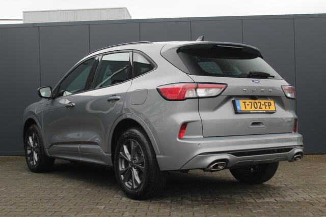 Ford KUGA 2.5 PHEV ST-Line | Incl. 12 maanden garantie | Virtual cockpit | DAB+ | Navigatie | Achteruitrijcamera | Apple carplay/ Android auto | Zwart hemel | 18" velgen | Parkeersensoren voor en achter | Keyless entry & go |