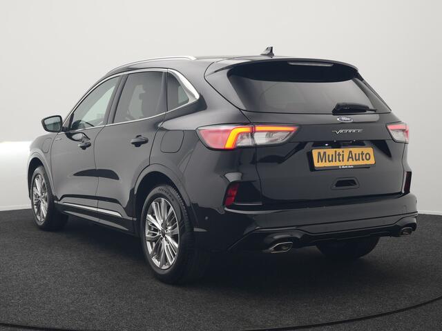 Ford KUGA 2.5 Vignale Plug In Hybrid 225pk Dealer O.H. PHEV | Trekhaak Afneembaar | Head Up | 360 Camera | Adaptive Cruise | Lederen Sportstoelen Memory & Verwarmd | Bang&Olufsen | Stuur Verwarmd | Apple Carplay | Blis | Keyless | Navigatie | DAB