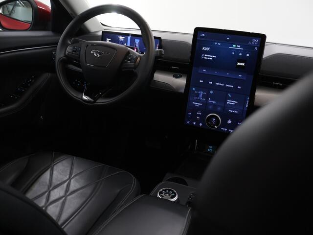 Ford MUSTANG Mach-E Extended RWD 98 kWh | Stoel/Stuurverwarming | B&O | Elektr. Achterklep | Parkeercamera 360° | Cruise Control Adaptief | Dodehoekdetectie | Navigatie |