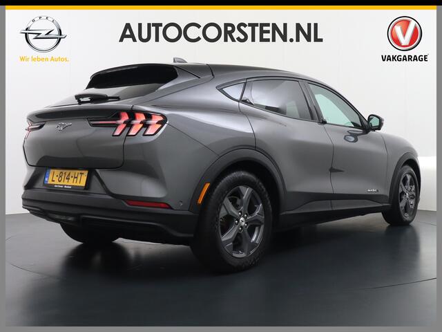 Ford MUSTANG Mach-E Extended RWD 98kWh 301PK SOH 95.5% Leder Adaptive Cruise Stop&Go Apple Carplay Android Auto 360°Camera Active Braking/Pre-Collision PDC Sync4A Lmv B&O®-HiFi Qi-laden LED Blindspot warning Stoel+Stuurverwarming Ecc Elektr.Achterklep Driver Alert War