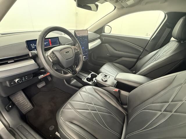 Ford MUSTANG Mach-E Extended RWD 98kWh 301PK SOH 95.5% Leder Adaptive Cruise Stop&Go Apple Carplay Android Auto 360°Camera Active Braking/Pre-Collision PDC Sync4A Lmv B&O®-HiFi Qi-laden LED Blindspot warning Stoel+Stuurverwarming Ecc Elektr.Achterklep Driver Alert War