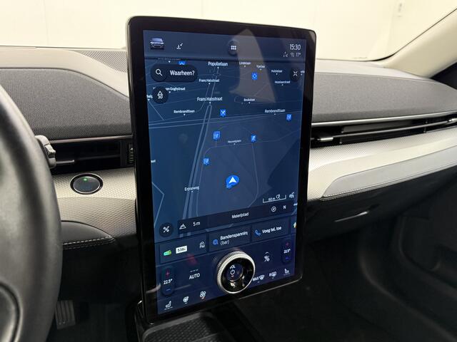 Ford MUSTANG Mach-E Extended RWD 98kWh 301PK SOH 95.5% Leder Adaptive Cruise Stop&Go Apple Carplay Android Auto 360°Camera Active Braking/Pre-Collision PDC Sync4A Lmv B&O®-HiFi Qi-laden LED Blindspot warning Stoel+Stuurverwarming Ecc Elektr.Achterklep Driver Alert War