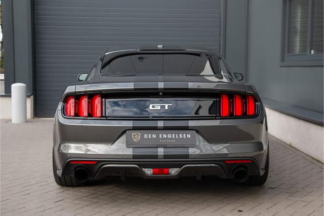 Ford MUSTANG Fastback 5.0 V8 GT | Performance | Handgeschakeld | Ventilatie + Verwarming | Navigatie | MBRP Sportuitlaat | Performance Package | Shaker Audio | Camera | Memory | USA | Drive Mode | Steering Feel | Cruise Control | 19"| Lowjack |