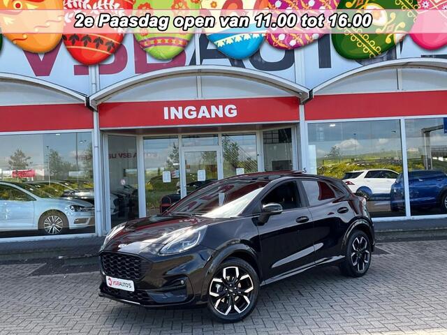 Ford PUMA 1.0 ECOBOOST 125PK ST-LINE HALF-LEER LED PANO-DAK NAVI CAMERA AI
