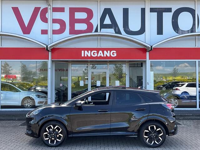 Ford PUMA 1.0 ECOBOOST 125PK ST-LINE HALF-LEER LED PANO-DAK NAVI CAMERA AI