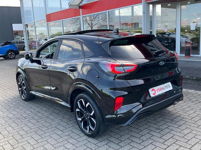 Ford PUMA 1.0 ECOBOOST 125PK ST-LINE HALF-LEER LED PANO-DAK NAVI CAMERA AI