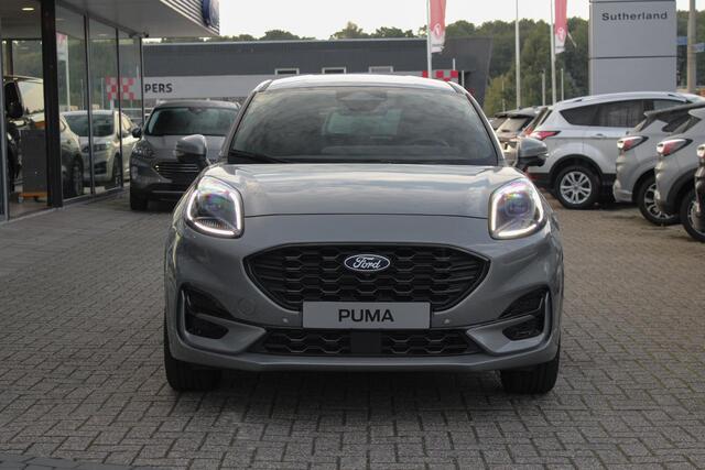 Ford PUMA 1.0 EcoBoost Hybrid ST-Line 125pk | SCI Ford Voorraad Comfort Pack | Winter Pack | Driver Assistance Pack | Solar Silver