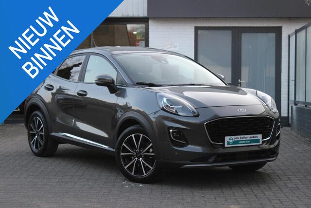Ford PUMA 1.0 EcoBoost Hybrid Titanium X Adaptieve Cruise, Winter Pack, Keyless, Elek Achterklep, Camera, Navigatie, Carplay, Bliss,