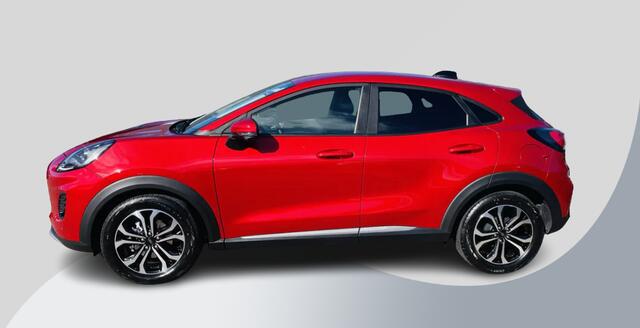 Ford PUMA 1.0 EcoBoost Hybrid Titanium 125pk Nieuw Model! Automaat| Fantastic Red | Achteruitrijcamera | Navigatie | Metaal lak | Nieuw te bestellen!