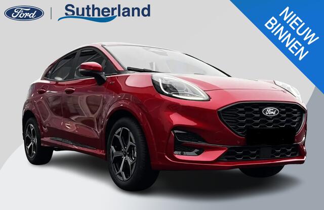 Ford PUMA 1.0 EcoBoost Hybrid ST-Line 125pk Automaat | Nieuw Model | Fantastic Red | Achteruitrijcamera | Navigatie | Draadloze Carplay, Android auto | Nieuw te Bestellen