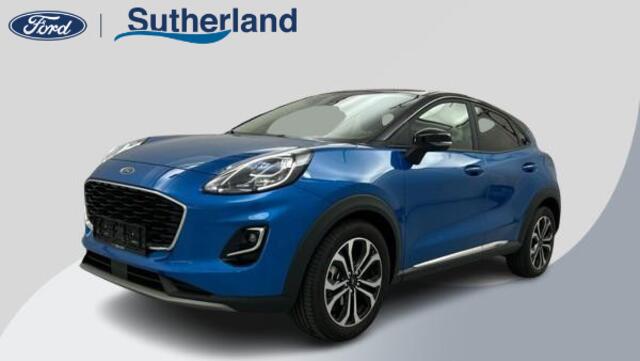 Ford PUMA 1.0 EcoBoost Hybrid Titanium 125pk | Winterpack | SYNC 3 Navigatie | Parkeersensoren achter | Contrasterend Dak |