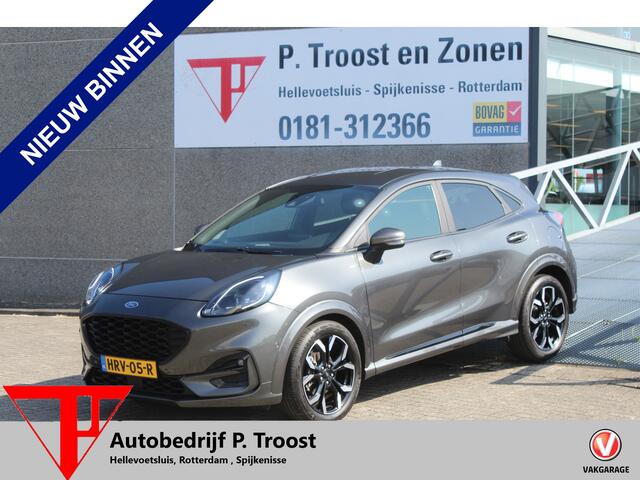 Ford PUMA 1.0 EcoBoost Hybrid ST-Line 155pk!! Automaat/Virtual cockpit/App-connect/Navigatie/Dodehoek detectie/Achteruitrijcamera/Climate control/Adaptive cruise control/Lane assist/Parkeersensoren rondom/Stoelverwarming/Stuurverwarming/Voorruitverwarming/B&O Audio
