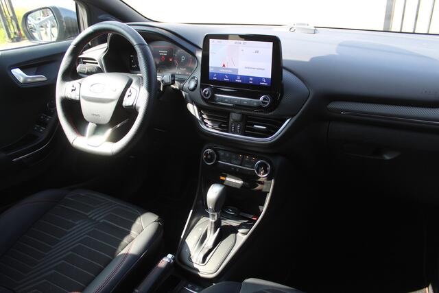 Ford PUMA 1.0 EcoBoost Hybrid ST-Line 155pk!! Automaat/Virtual cockpit/App-connect/Navigatie/Dodehoek detectie/Achteruitrijcamera/Climate control/Adaptive cruise control/Lane assist/Parkeersensoren rondom/Stoelverwarming/Stuurverwarming/Voorruitverwarming/B&O Audio