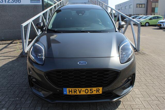 Ford PUMA 1.0 EcoBoost Hybrid ST-Line 155pk!! Automaat/Virtual cockpit/App-connect/Navigatie/Dodehoek detectie/Achteruitrijcamera/Climate control/Adaptive cruise control/Lane assist/Parkeersensoren rondom/Stoelverwarming/Stuurverwarming/Voorruitverwarming/B&O Audio