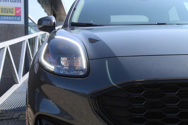 Ford PUMA 1.0 EcoBoost Hybrid ST-Line 155pk!! Automaat/Virtual cockpit/App-connect/Navigatie/Dodehoek detectie/Achteruitrijcamera/Climate control/Adaptive cruise control/Lane assist/Parkeersensoren rondom/Stoelverwarming/Stuurverwarming/Voorruitverwarming/B&O Audio