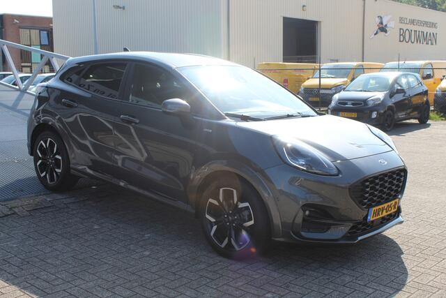 Ford PUMA 1.0 EcoBoost Hybrid ST-Line 155pk!! Automaat/Virtual cockpit/App-connect/Navigatie/Dodehoek detectie/Achteruitrijcamera/Climate control/Adaptive cruise control/Lane assist/Parkeersensoren rondom/Stoelverwarming/Stuurverwarming/Voorruitverwarming/B&O Audio