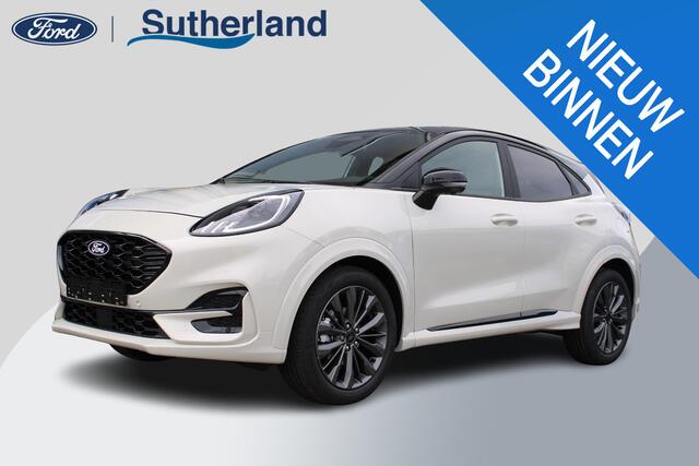 Ford PUMA 1.0 EcoBoost Hybrid Sound Edition | Limited Edition! | Upgrade B&O Audio | Full Matrix LED | Zwart Dak | 18'' Lichtmetaal | Winterpakket | Driver Assistance Pakket |