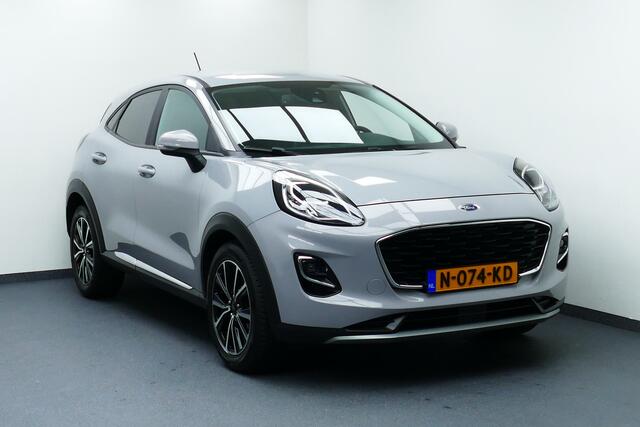 Ford PUMA 1.0 125pk EcoBoost Hybrid Titanium X. Adaptief Cruise, Led Koplampen. Stoel&StuurVerw, Navi