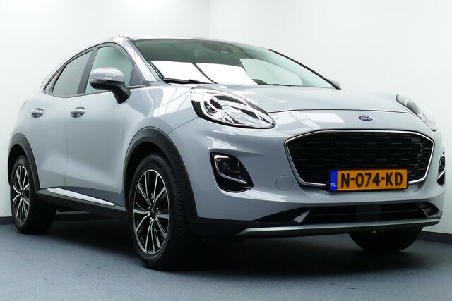 Ford PUMA 1.0 125pk EcoBoost Hybrid Titanium X. Adaptief Cruise, Led Koplampen. Stoel&StuurVerw, Navi
