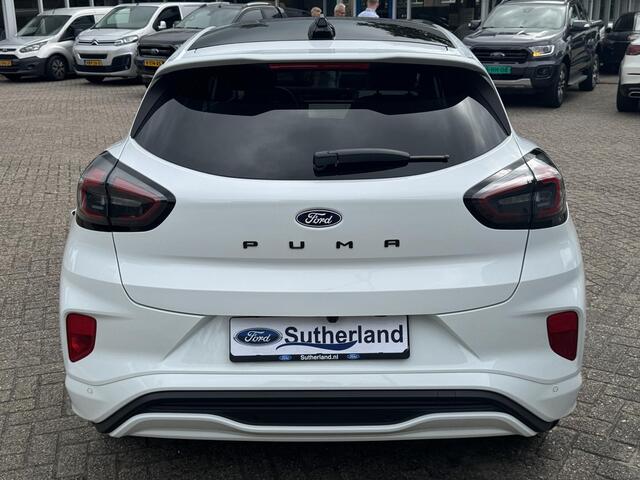 Ford PUMA 1.0 EcoBoost Hybrid ST-Line X 155pk Automaat | Panoramadak | Afneembare trekhaak | Winter Pack | Adaptive cruise control | 360 graden camera | Bang&Olufsen | Elektrsiche achterklep | Matrix LED