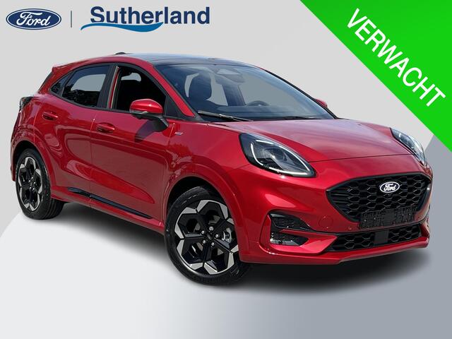 Ford PUMA 1.0 EcoBoost Hybrid ST-Line X 155pk Automaat | Panoramadak | Afneembare trekhaak | Winter Pack | Adaptive cruise control | 360 graden camera | Bang&Olufsen | Elektrsiche achterklep | Matrix LED