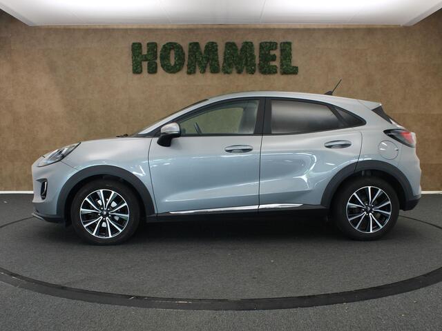 Ford PUMA 1.0 EcoBoost Hybrid Titanium - NAVIGATIE - CLIMATE CONTROL - CRUISE CONTROL - PARKEERSENSOREN ACHTER - LED KOPLAMPEN - MULTIFUNCTIONEEL STUURWIEL - APPLE CARPLAY/ANDROID AUTO - STUUR EN STOEL VERWARMING