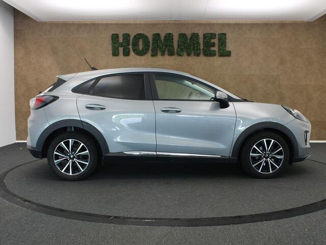 Ford PUMA 1.0 EcoBoost Hybrid Titanium - NAVIGATIE - CLIMATE CONTROL - CRUISE CONTROL - PARKEERSENSOREN ACHTER - LED KOPLAMPEN - MULTIFUNCTIONEEL STUURWIEL - APPLE CARPLAY/ANDROID AUTO - STUUR EN STOEL VERWARMING