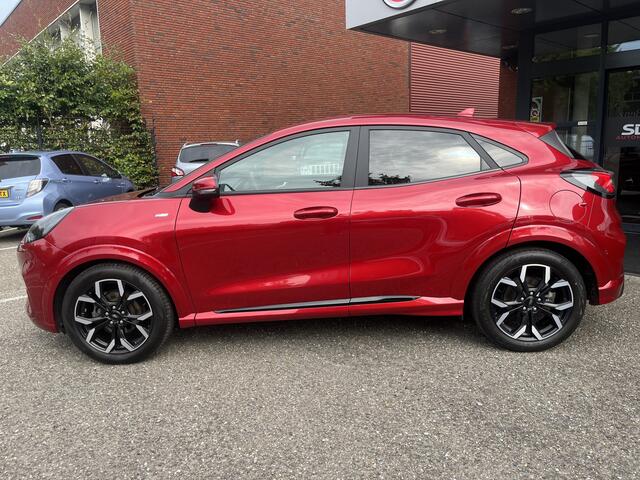 Ford PUMA 1.0 EcoBoost Hybrid ST-Line X // DODEHOEK // HALF LEDER // B&O SOUND // ADAPT. CRUISE // FULL LED // STUUR+STOELVERWARMING // CAMERA //