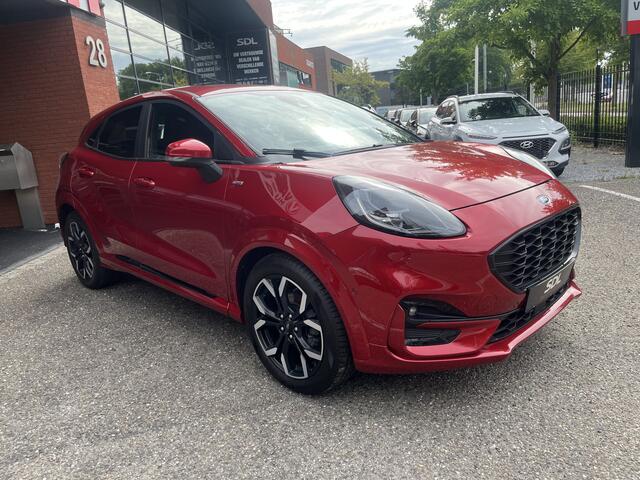 Ford PUMA 1.0 EcoBoost Hybrid ST-Line X // DODEHOEK // HALF LEDER // B&O SOUND // ADAPT. CRUISE // FULL LED // STUUR+STOELVERWARMING // CAMERA //