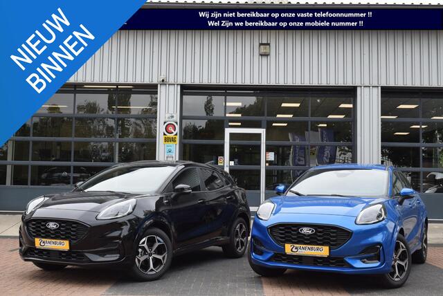 Ford PUMA 1.0 EcoBoost Hybrid ST-Line X Nieuwmodel Navi Airco Camera Km.