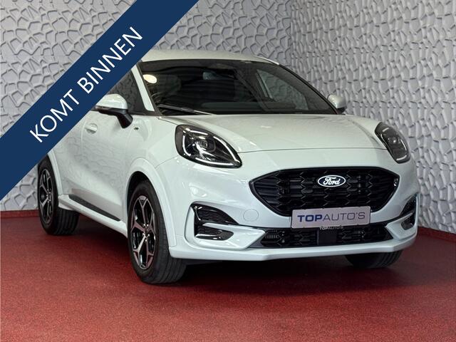 Ford PUMA 1.0 125PK HYBRID ST-LINE CACTUS GREY X ELEK.KLEP STOEL/STUUR/RUIT VERW. LMV