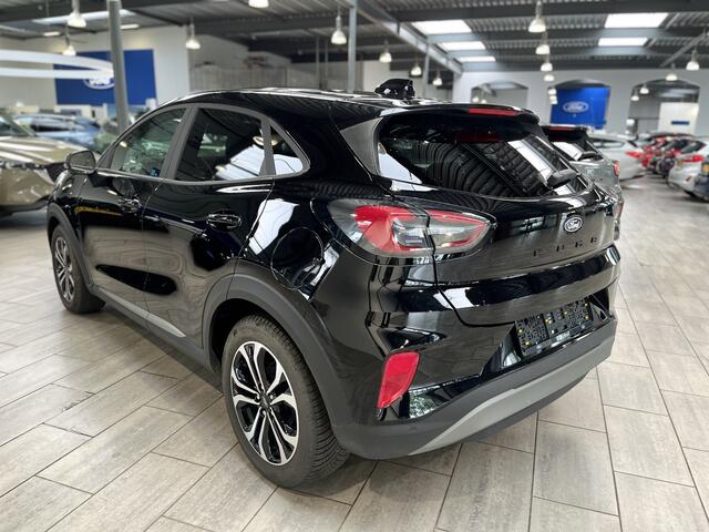 Ford PUMA EcoBoost 125PK Hybrid Titanium | Winter Pack | Adapt. Cruise | Matrix LED | 360° camera | Elek. Klep | Keyless | Draadloos Carplay/Laden