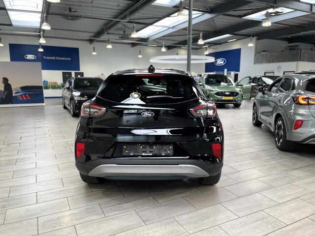 Ford PUMA EcoBoost 125PK Hybrid Titanium | Winter Pack | Adapt. Cruise | Matrix LED | 360° camera | Elek. Klep | Keyless | Draadloos Carplay/Laden