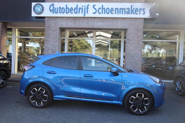 Ford PUMA 1.0 EcoBoost Hybrid ST-Line X First Edition CAMERA CARPLAY B&O HALFLEER DAB ACC ZWARTE-HEMEL 18"LMV BLIS ELEK-LAADKLEP ENZ.