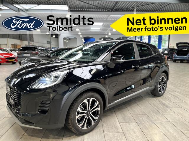 Ford PUMA EcoBoost Hybrid 125pk Titanium | Automaat | Afn.Trekhaak | Winterpack | Matrix Led | Elek. A.klep |