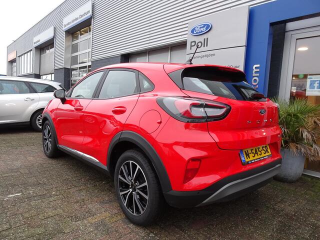 Ford PUMA 125pk Hybrid Titanium-X Navi Climat Winter pack Fabrieksgarantie tot 28-1-2026/ max. 100.000km