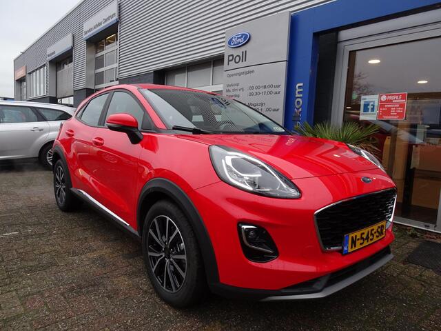 Ford PUMA 125pk Hybrid Titanium-X Navi Climat Winter pack Fabrieksgarantie tot 28-1-2026/ max. 100.000km